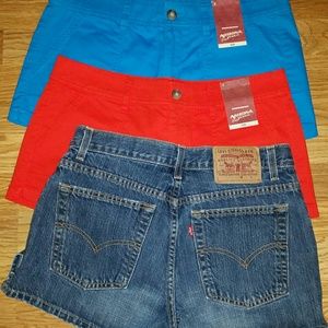Women's Juniors/19 Pairs of Shorts/Sz 9-11
